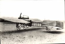 MODERN CARD Plane Aviation 1910 the Saulnier monoplane