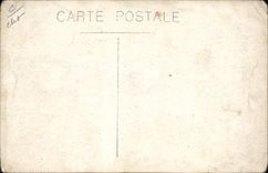 CARTE PHOTO Avion Aviation sur le dos
