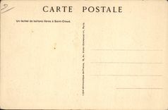 CPA Avion Aviation Un lacher de ballons libres a Saint Cloud 