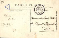 CPA Bateau Guerre Catastrophe du Iena Monsieur Thomson Ministre de la marine et les amiraux sur les lieux 