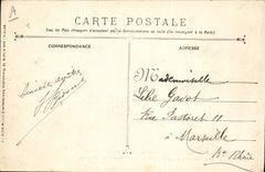 VINTAGE POSTCARD Bateau War Catastrophe of Iena Funerailles of the victims of the explosion of the Armor Freedom Places of weapons