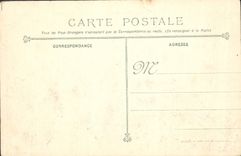 VINTAGE POSTCARD Boat War View of Missiessy during the explosion of the armor Iena March 12th, 1907