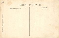 VINTAGE POSTCARD Boat War the catastrophe of Iena Iena seen by Back starboard