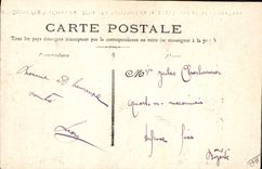 CPA Bateau Guerre Obseques des victimes du iena Le President de la Republique et les delegations 
