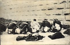 CPA Bateau Guerre Coup de Faubert 