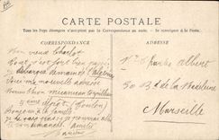 CPA Bateau Guerre Echelle de Poupe d'apres Bourgain 