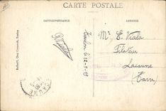 Ilustrador de Gervese de la POSTAL de la VENDIMIA nuestros marineros el autor en su pintura del pintor del taller