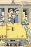 CPA Illustrateur Gervese Nos Marins Aux postes d'appareillage 