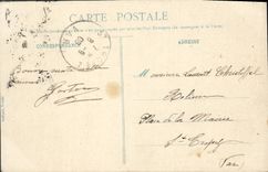 Ilustrador de Gervese de la POSTAL de la VENDIMIA nuestros marineros a la izquierda cualquie mula del asno