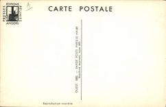 VINTAGE POSTCARD Schefer Train