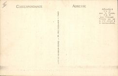 VINTAGE POSTCARD Tramway Road of Pierrefitte has Cauterets the large bridge of the railroad