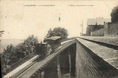 CPA Tramway Langres La cremaillere 