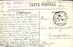 CPA Tramway Nice Avenue de la gare