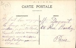 Burdeos del tranvía de la POSTAL de la VENDIMIA lleva del caballo de Borgoña Attelage