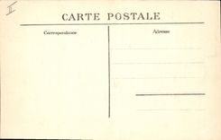 Opinión de la tranvía de París de la POSTAL de la VENDIMIA de la estación de Montparnasse