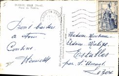 CPM Tramway lille Place du Theatre 