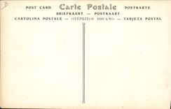 VINTAGE POSTCARD Plane Aviation flight of Curtiss on biplane Harring Curtiss Price Gordon Bennett