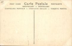 VINTAGE POSTCARD Plane Aviation Great week of the aviation of the Champagne Eugene Lefebvre controlling a biplane Wright Ariel Company