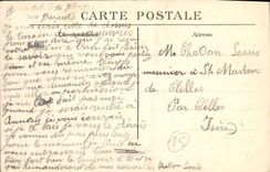 CPA Avion Aviation Le celebre aviateur Biclovucie Jean Biplan Voisin Le Canard 