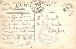 CPA Avion Aviation Kuhling sur monoplan Bleriot 