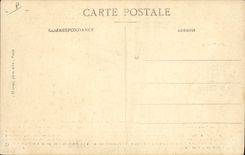 VINTAGE POSTCARD Plane Aviation the biplane To summon pilot by V Rigal