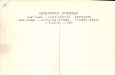 VINTAGE POSTCARD Automobile Cut Gordon Bennett 1905 Circuit Michelin Virage de Champrader seen with the top