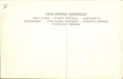 El automóvil de la POSTAL de la VENDIMIA cortó el circuito Michelin Descente de Gordon Bennett 1905 y vueltas en la madera de la ciudad de Lastic