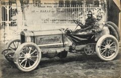 CPA Automobile Circuit de la Seine Inferieure Baras sur voiture Brasier 