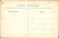 VINTAGE POSTCARD Automobile Circuit of the Seine Inferieure Gacet on Bayard car has Clement