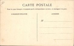 VINTAGE POSTCARD Automobile Tombola of decennial Doubles Paheton De Dion Bouton Puteaux