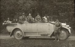 Real photo Bus Garage Majestic Doors