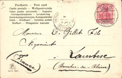 CPA Fantaisie Automobile 