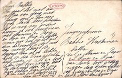 CPA Illustrateur Ungebetene Gaste Enfants Poules Krauss Larus 