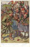 VINTAGE POSTCARD Illustrator Marisn Militaria