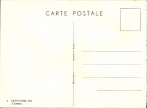 VINTAGE POSTCARD Avion Aviation Dewoitine 520 Drives out