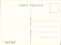 VINTAGE POSTCARD Avion Aviation SNCASO 152 Drives out and attack