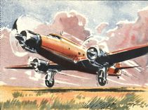 CPA Avion Aviation Transport Dewoitine 342 Transport Long courrier