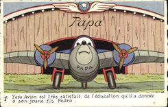 CPA Avion Aviation Papa