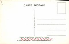 VINTAGE POSTCARD Plane Aviation MR. H Broussard 1960