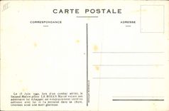 VINTAGE POSTCARD Plane Aviation L Mr. Bayle 44