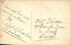 VINTAGE POSTCARD Plane Aviation Child Robert Mill