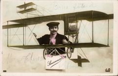 CPA Avion Aviation Homme