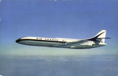 CPA Avion Aviation Caravelle Air France Moyen Courrier