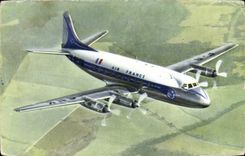 CPA Avion Aviation Air France Vickers Viscount