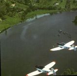VINTAGE POSTCARD Plane Aviation Cape 10 of the school of initial training of the flight crew Jean Pierre Dixmier SIRPA