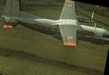 VINTAGE POSTCARD Plane Aviation nNord 262 Transport aircraft short mail