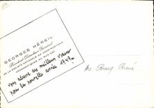 La aviación del plano de la POSTAL de la VENDIMIA nuestro helicóptero 1948 de los prototipos Jorte Hereil desea 1949