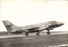 VINTAGE POSTCARD Avion Aviation SNCASO SO 4050 Vulture has Plane of attack