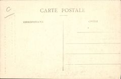 VINTAGE POSTCARD Dirigeable Luneville Zeppelin a German airship lands on the parade ground