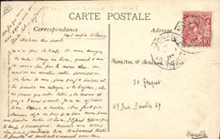 CPA Bateau Guerre Toulon Explosion du cuirasse Iena 12 mars 1907